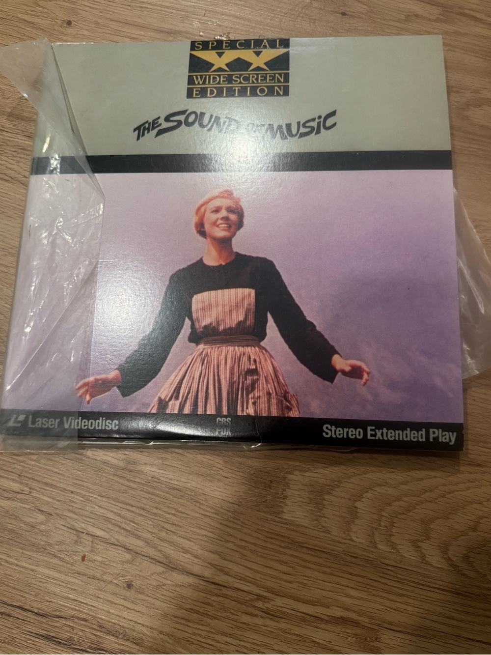 Vtg. The Sound of Music Special Widescreen Edition Laser Videodisc Julie Andrews